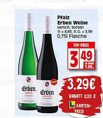 Elli Markt Pfalz Erben Weine