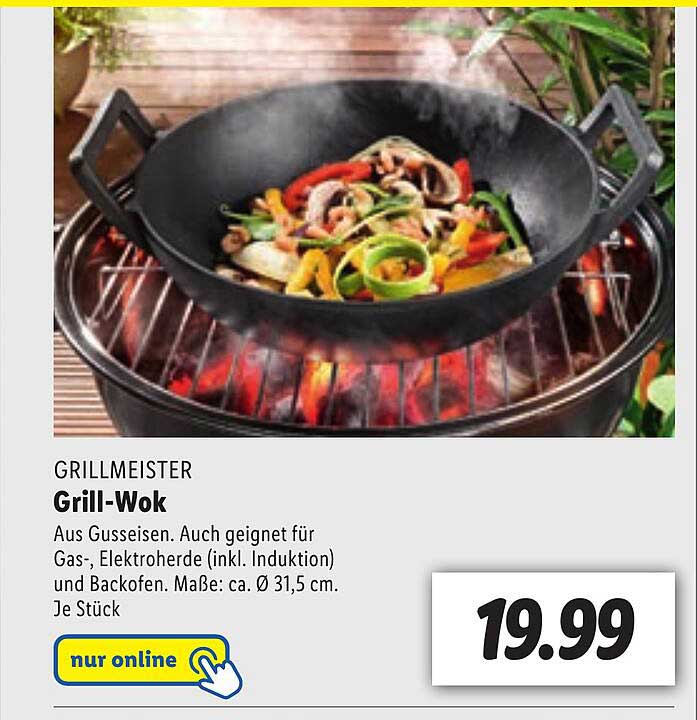 Lidl bei Grill-wok Angebot Grillmeister
