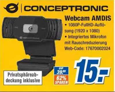 Expert Klein Conceptronic Webcam Amdis