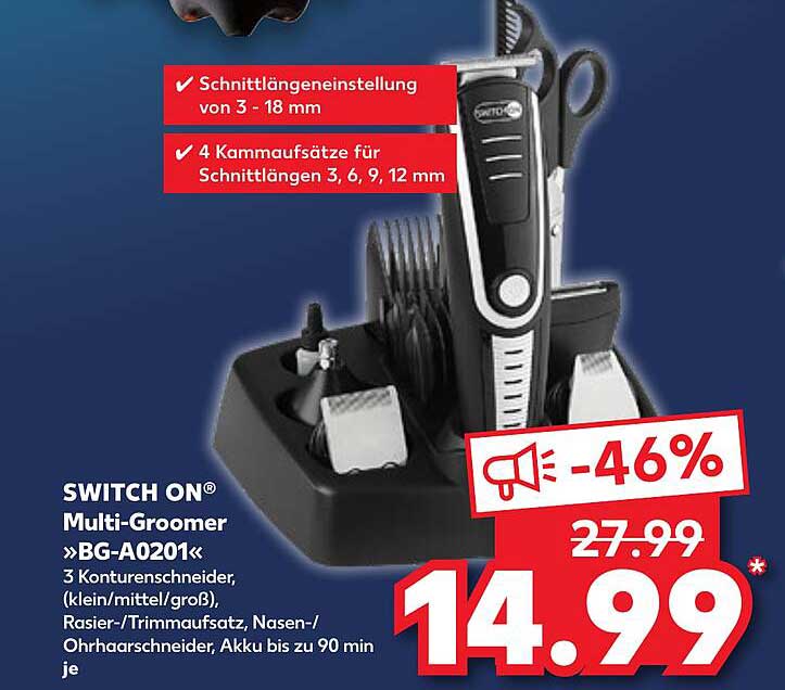 Kaufland Switch On Multi-groomer »bg-a0201«