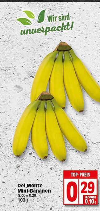 Del Monte Minibananen Angebot bei Elli Markt 1Prospekte.de