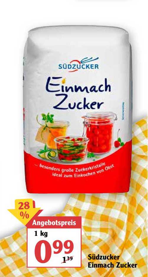 Südzucker Einmach Zucker Angebot bei Globus 1Prospekte.de