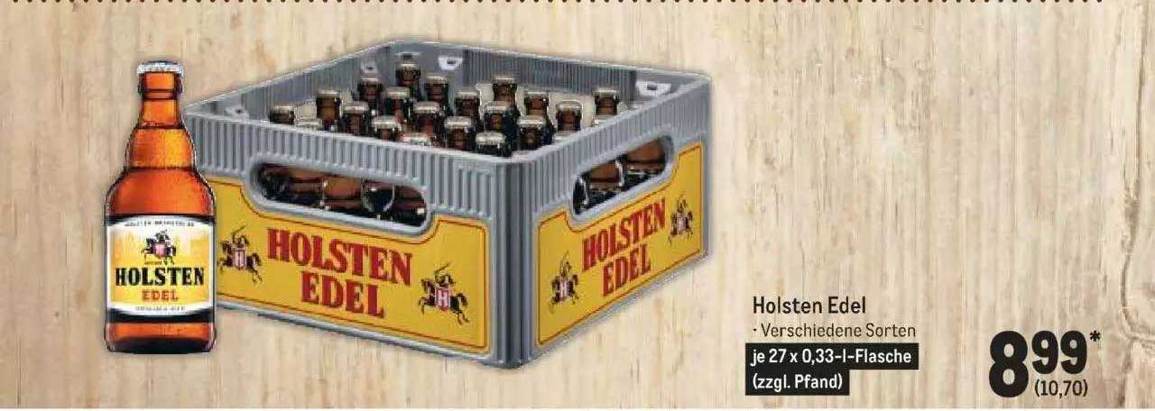 Spannende Holsten Edel Angebot Bild