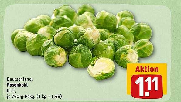 Rosenkohl Angebot bei REWE - 1Prospekte.de