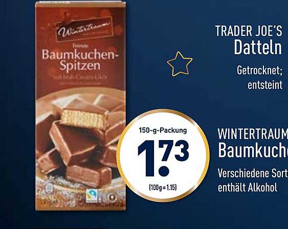 Trader Joe's Datteln Angebot bei ALDI Nord