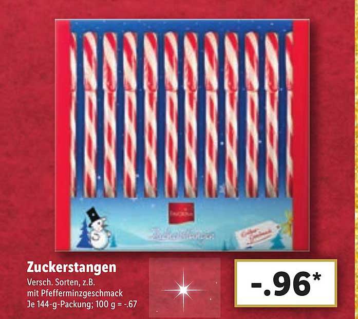 Zuckerstangen Angebot bei Lidl 1Prospekte.de