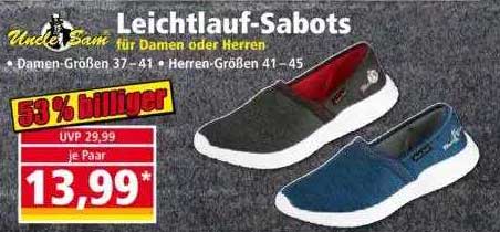 Uncle Sam Sabots Sneaker für Herren in Schwarz mit Druck 