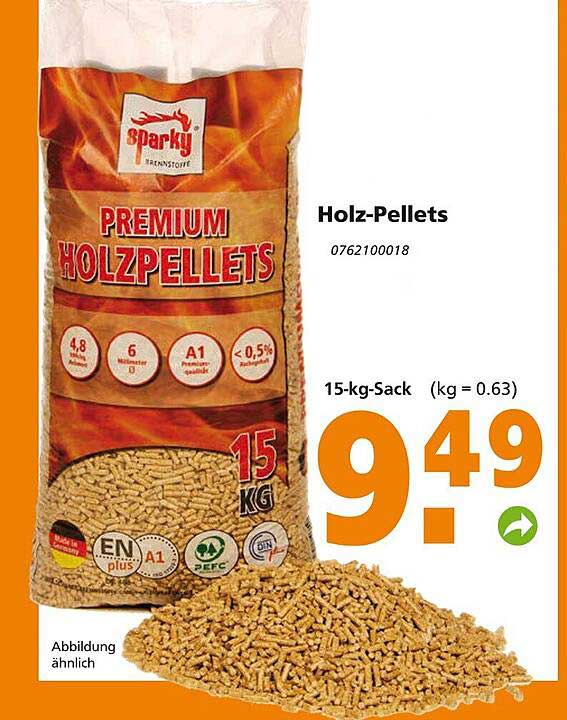Holzpellets Angebot bei Globus Baumarkt 1Prospekte.de