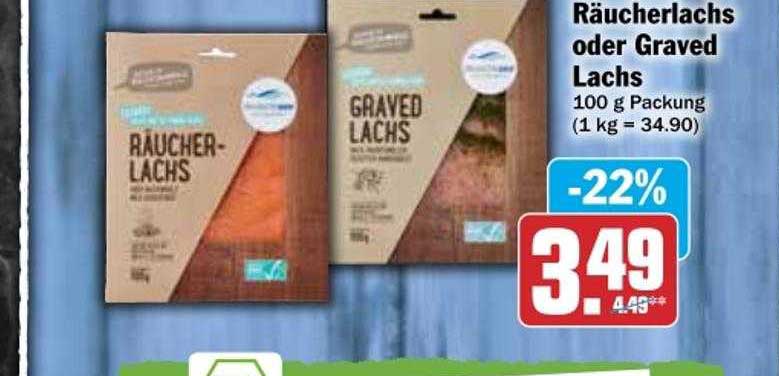 Räucherlachs Oder Graved Lachs Angebot bei Dodenhof - 1Prospekte.de