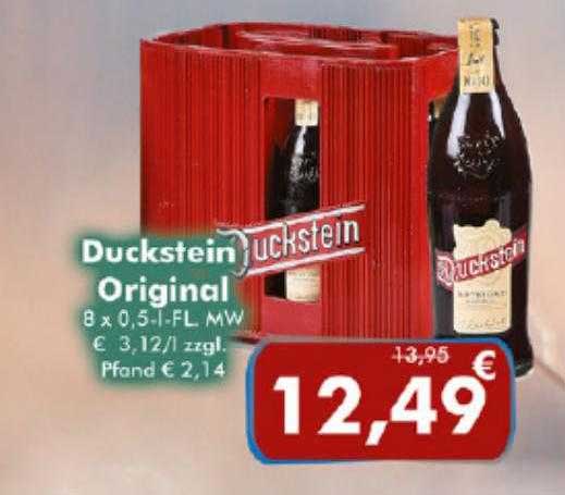 Duckstein Original Angebot bei Getranke Huster
