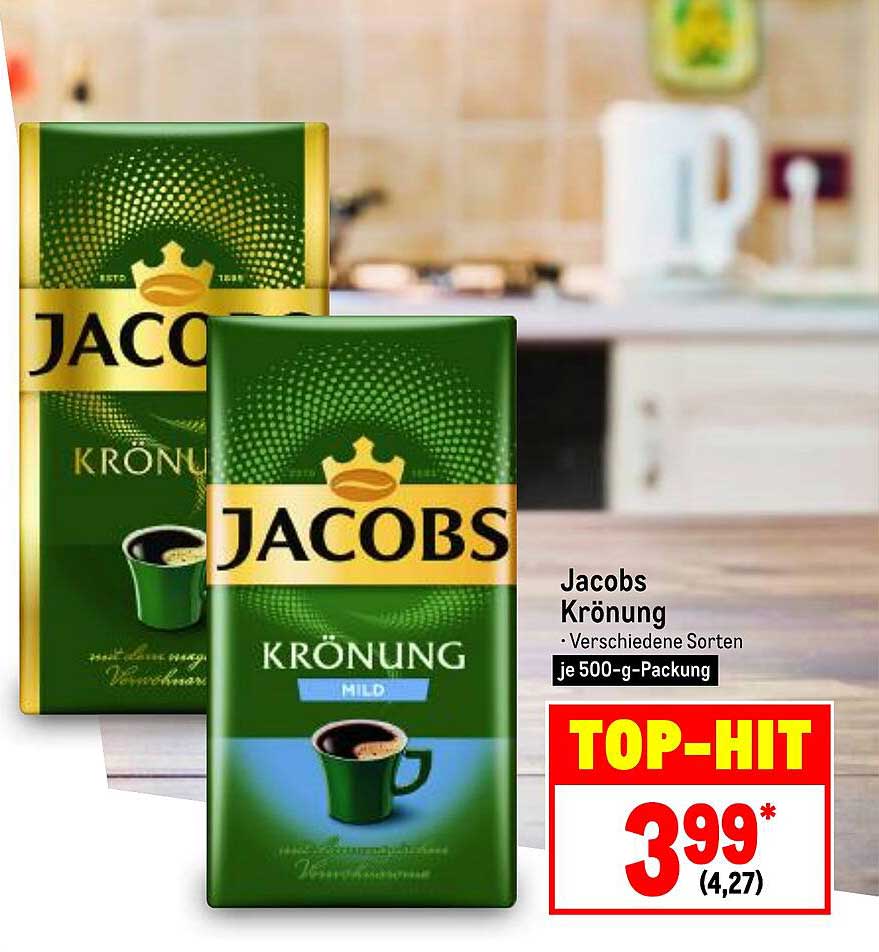 Jacobs Krönung Angebot bei METRO - 1Prospekte.de