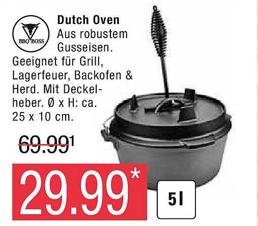 Marktkauf Bbq Boss Dutch Oven