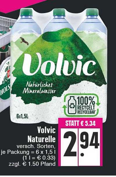 Volvic Naturelle Angebot bei EDEKA - 1Prospekte.de