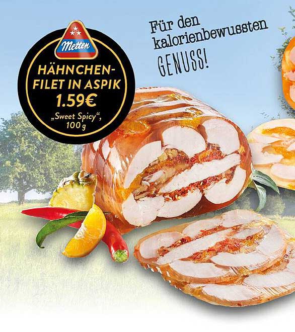 Metten Hähnchenfilet In Aspik Angebot bei Edeka Zurheide - 1Prospekte.de