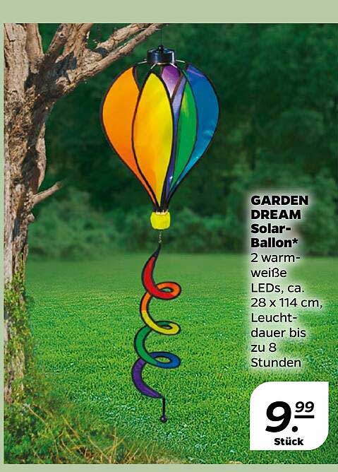 Netto Garden Dream Solar Ballon
