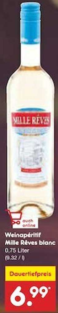 Weinaperitif Mille Reves Blanc Angebot Bei Netto Marken Discount