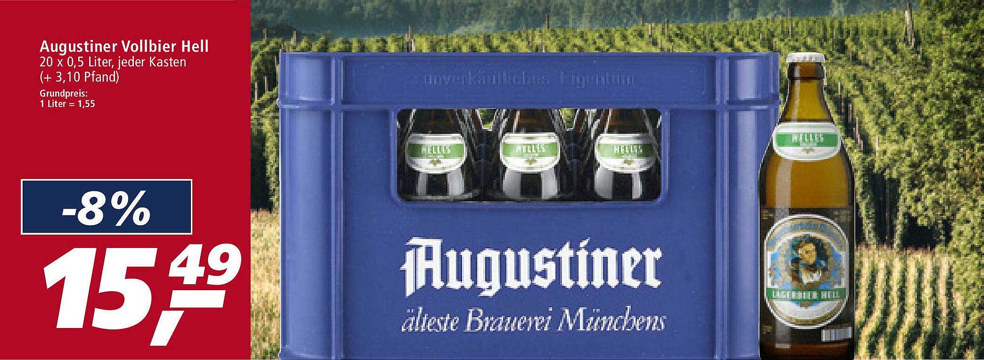 Augustiner Vollbier Hell Angebot Bei Real