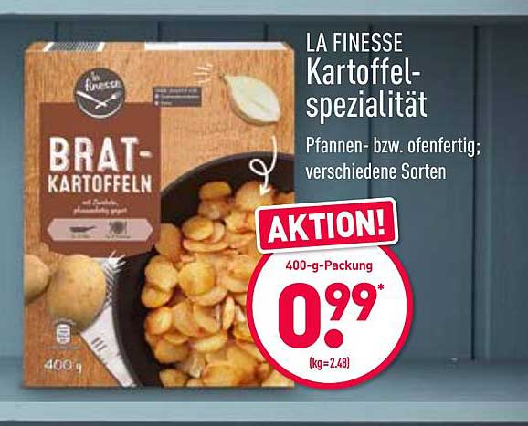 La Finesse Kartoffelspezialität Angebot bei ALDI Nord