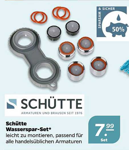 Netto Schütte Wasserspar-set