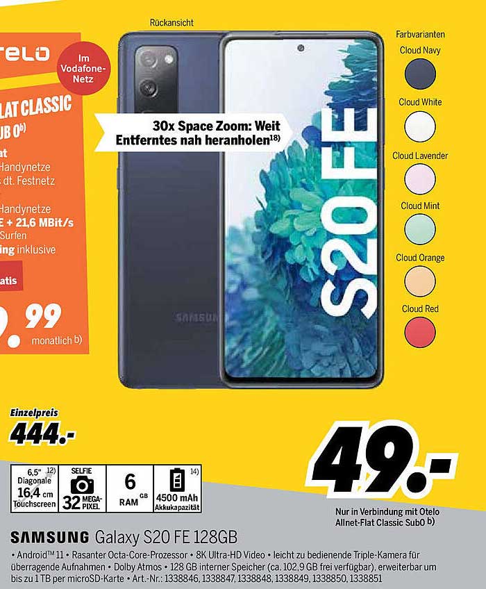 samsung galaxy se20fe