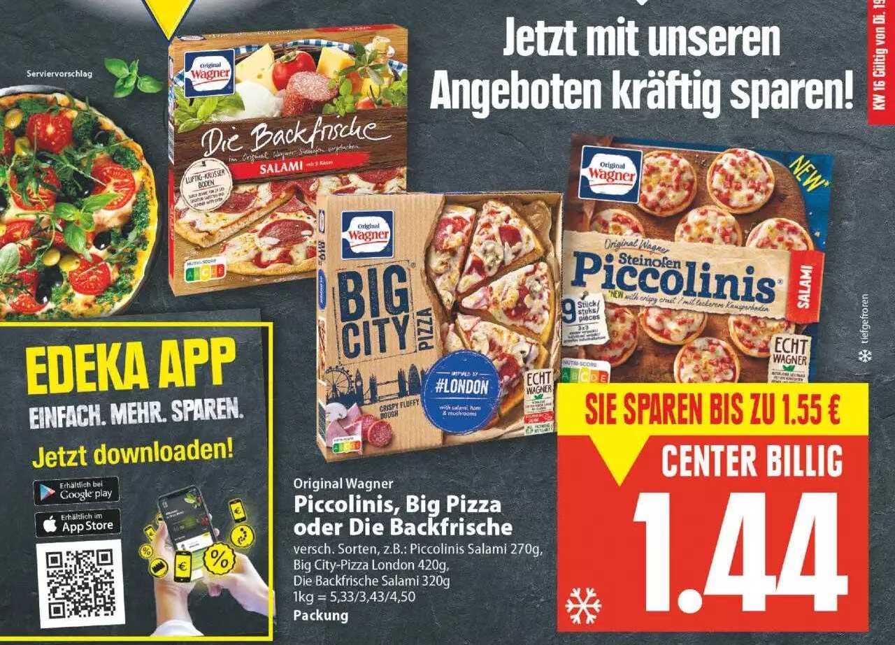 Wagner Piccolinis Angebot Bei EDEKA Wagner Piccolinis Angebot Bei EDEKA