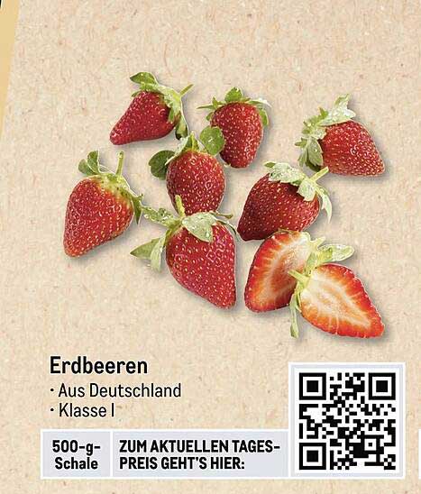 Erdbeeren Angebot bei METRO 1Prospekte.de
