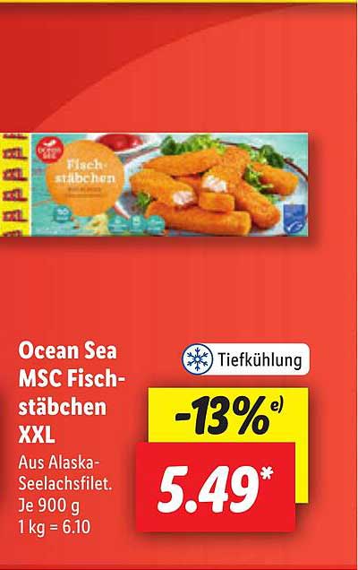 Ocean Sea Msc Fishstächen Xxl Angebot bei Lidl 1Prospekte.de