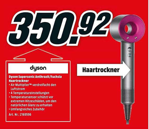 MediaMarkt Dyson Supersonic Anthrazit- Fuchsia Haartrockner