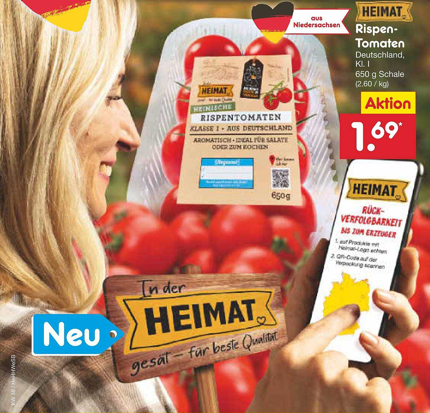 Heimat Rispentomaten Angebot bei Netto MarkenDiscount 1Prospekte.de