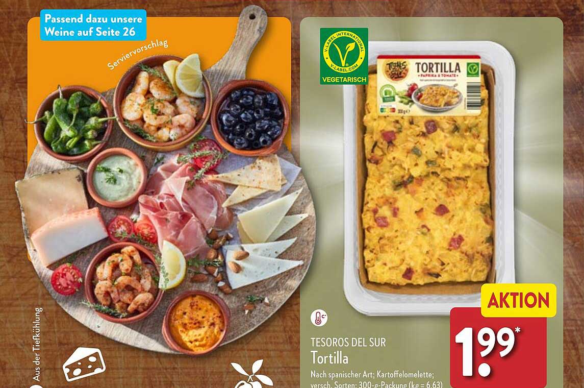 Tesoros Del Sur Tortilla Angebot bei ALDI Nord 1Prospekte.de