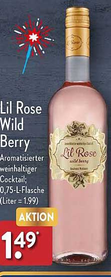 Lil Rose Wild Berry Angebot bei ALDI Nord - 1Prospekte.de