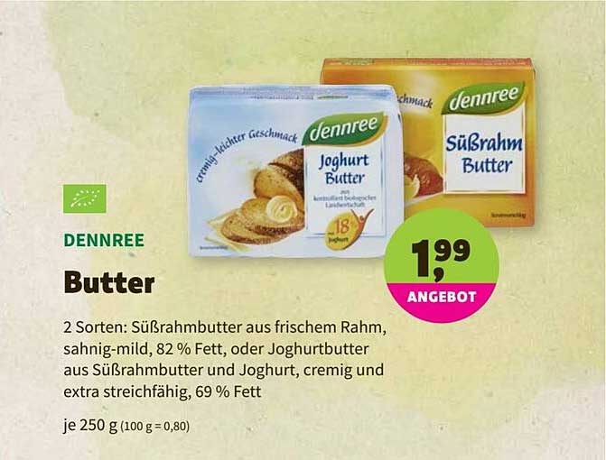 BioMarkt Dennree Butter