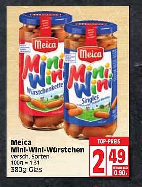 EDEKA Meica Mini-wini-würstchen