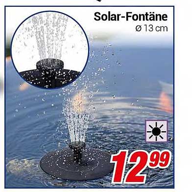 Solarfontäne Angebot bei 1Prospekte.de