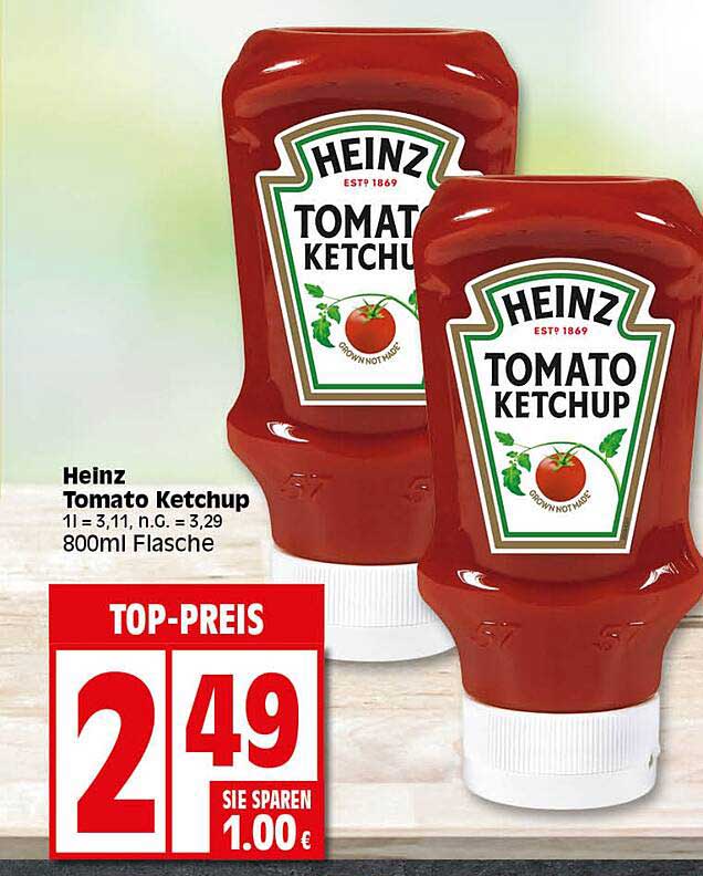 Elli Markt Heinz Tomato Ketchup