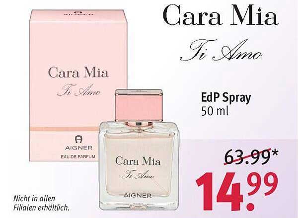 Cara Mia Ti Amo Edp Spray Angebot bei ROSSMANN 1Prospekte.de
