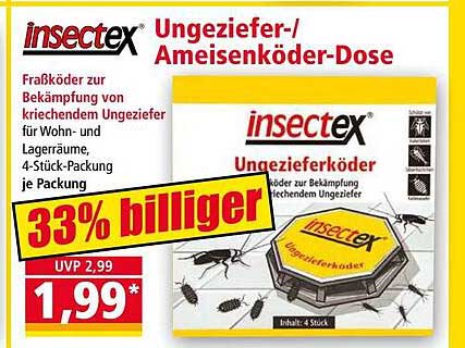 Normadose Insectex Ungeziefer-oder Ameisenköder-dose Angebot bei NORMA ...