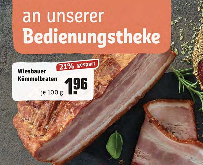 Wiesbauer Kummelbraten Angebot Bei Rewe Kaufpark