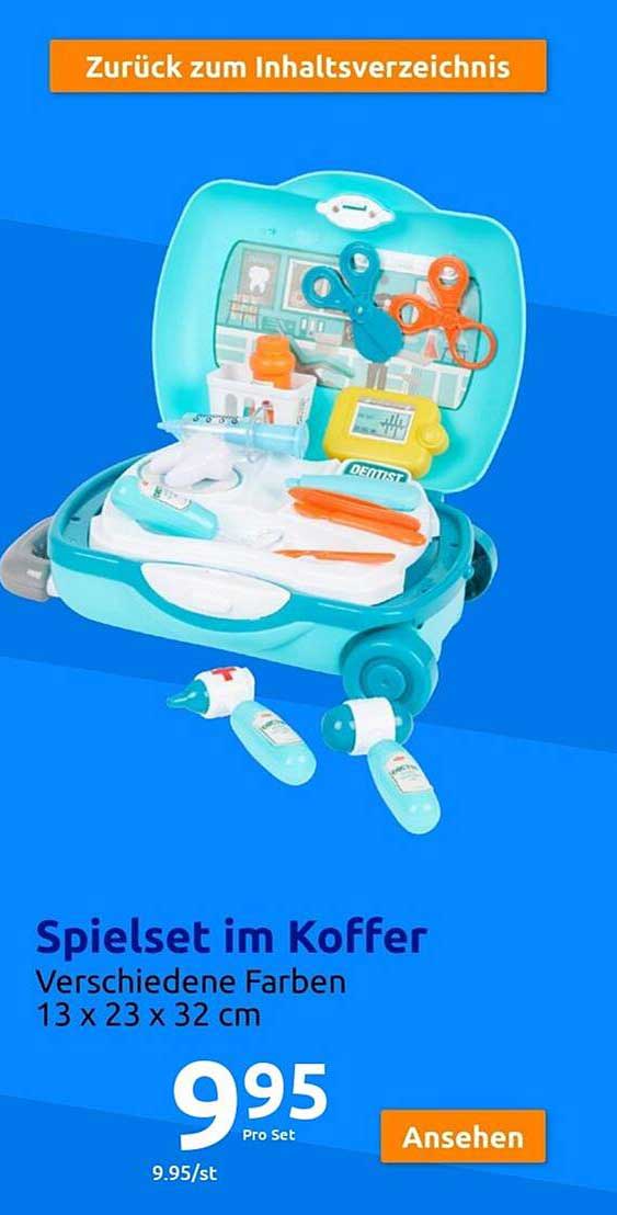 Spielset Im Koffer Angebot bei Action 1Prospekte.de