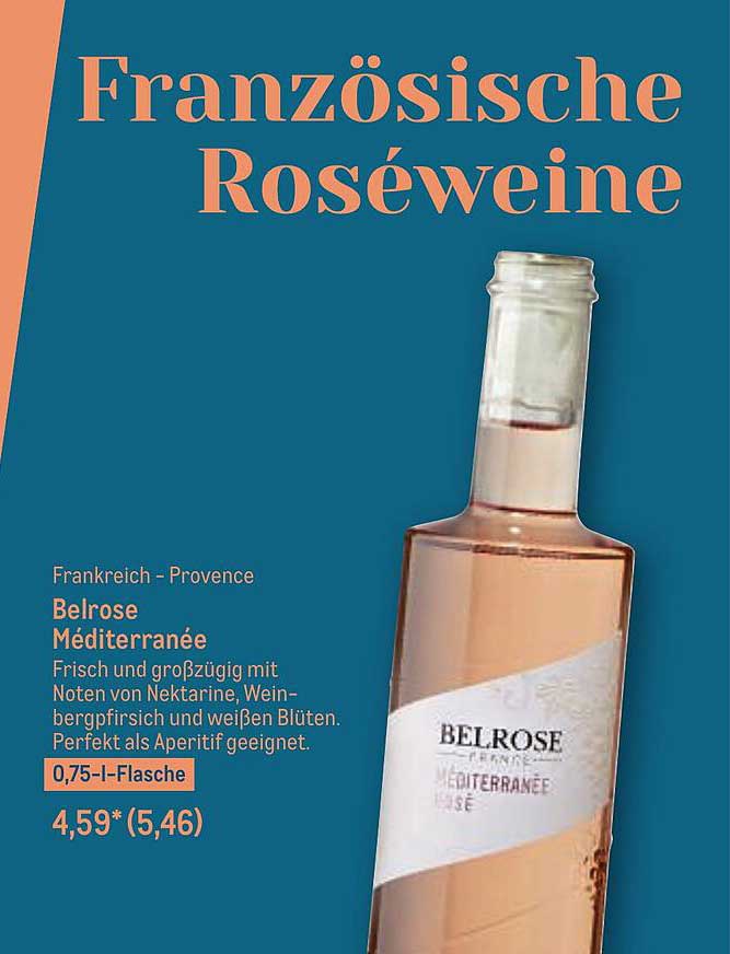 Belrose Méditerranée Angebot bei METRO
