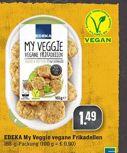 Edeka My Veggie Vegane Frikadellen Angebot Bei Edeka