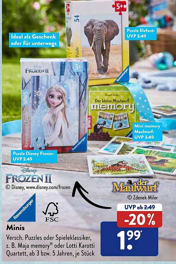 Minis Angebot bei ALDI SÜD 1Prospekte.de