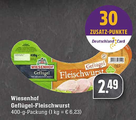 Wiesenhof Geflügel-fleischwurst Angebot bei EDEKA