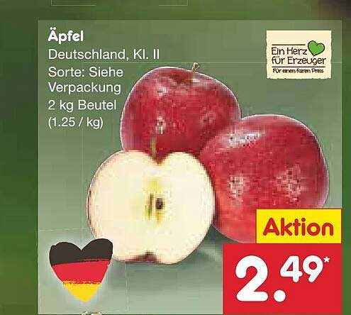 äpfel Angebot bei Netto MarkenDiscount 1Prospekte.de