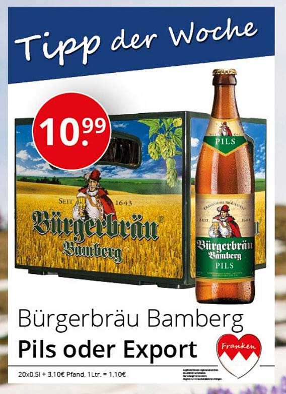 Sagasser Bürgerbräu Bamberg Pils Oder Export