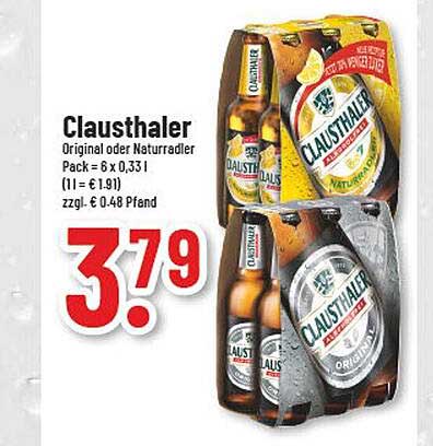 Trinkgut Clausthaler