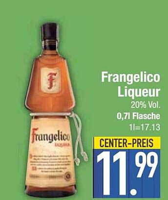 E Center Frangelico Liqueur