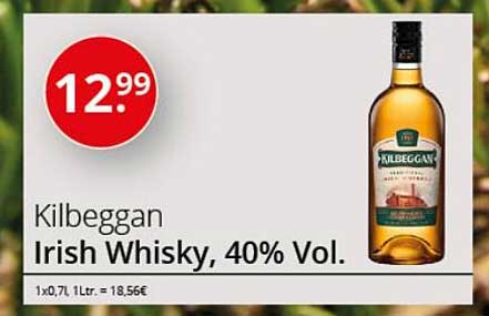 Sagasser Kilbeggan Irish Whisky