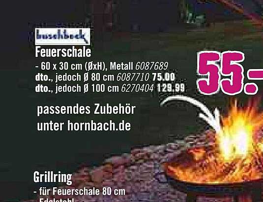 Buschbeck Feuerschale Angebot Bei Hornbach 1Prospekte de