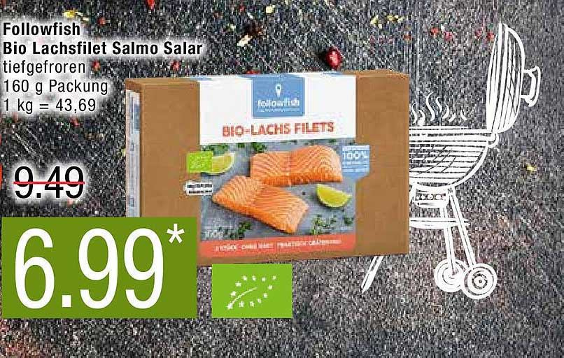 Marktkauf Followfish Bio Lachsfilet Salmo Salar